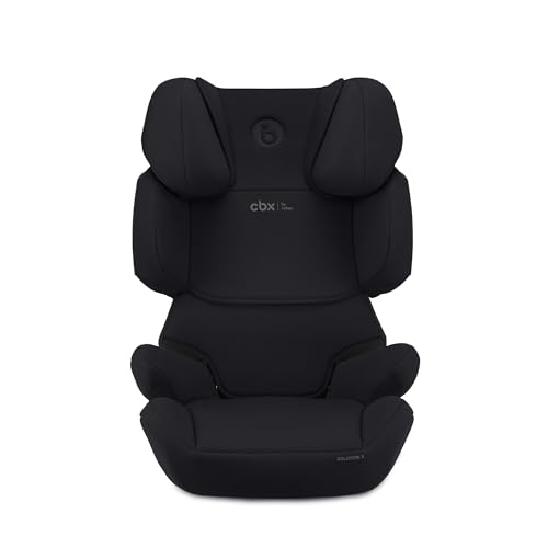 CBX by CYBEX Siège-Auto pour Enfants Solution X i-Fix, pour les voitures avec et sans ISOFIX, De 3 à 12 ans env. (100 - 150 cm), de 15 à 50 kg env., Pure Black