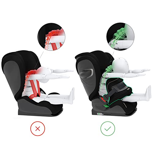CYBEX Gold Siège Auto Pallas G i-Size, 76 - 150 cm, De 15 Mois à 12 ans Environ (9 à 50 Kg Environ), Moon Black