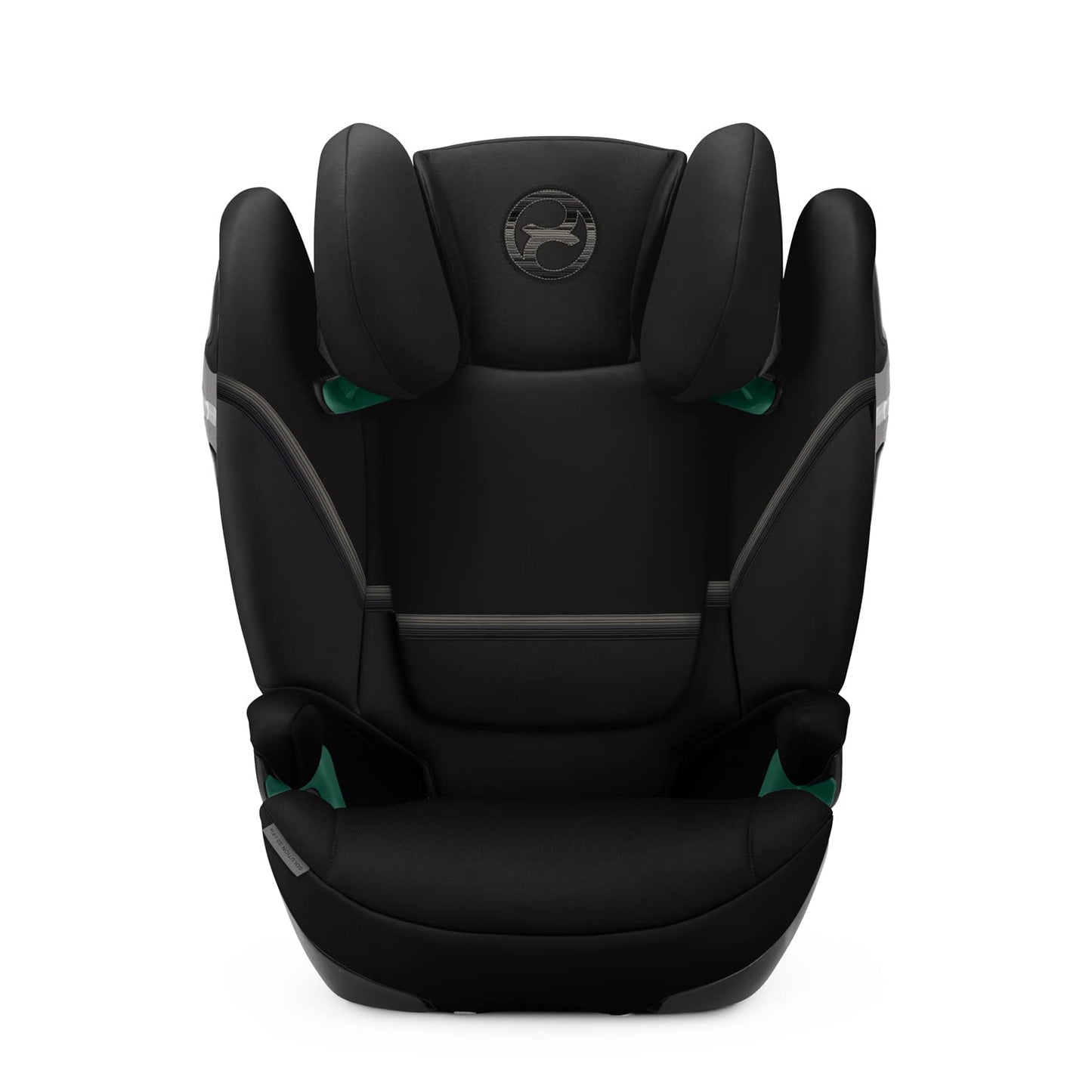 CYBEX Gold Siège Auto Solution S2 i-Fix, Pour les Voitures Avec et Sans ISOFIX, 100 - 150 cm, De 3 à 12 ans Environ (15 - 50 Kg), Moon Black