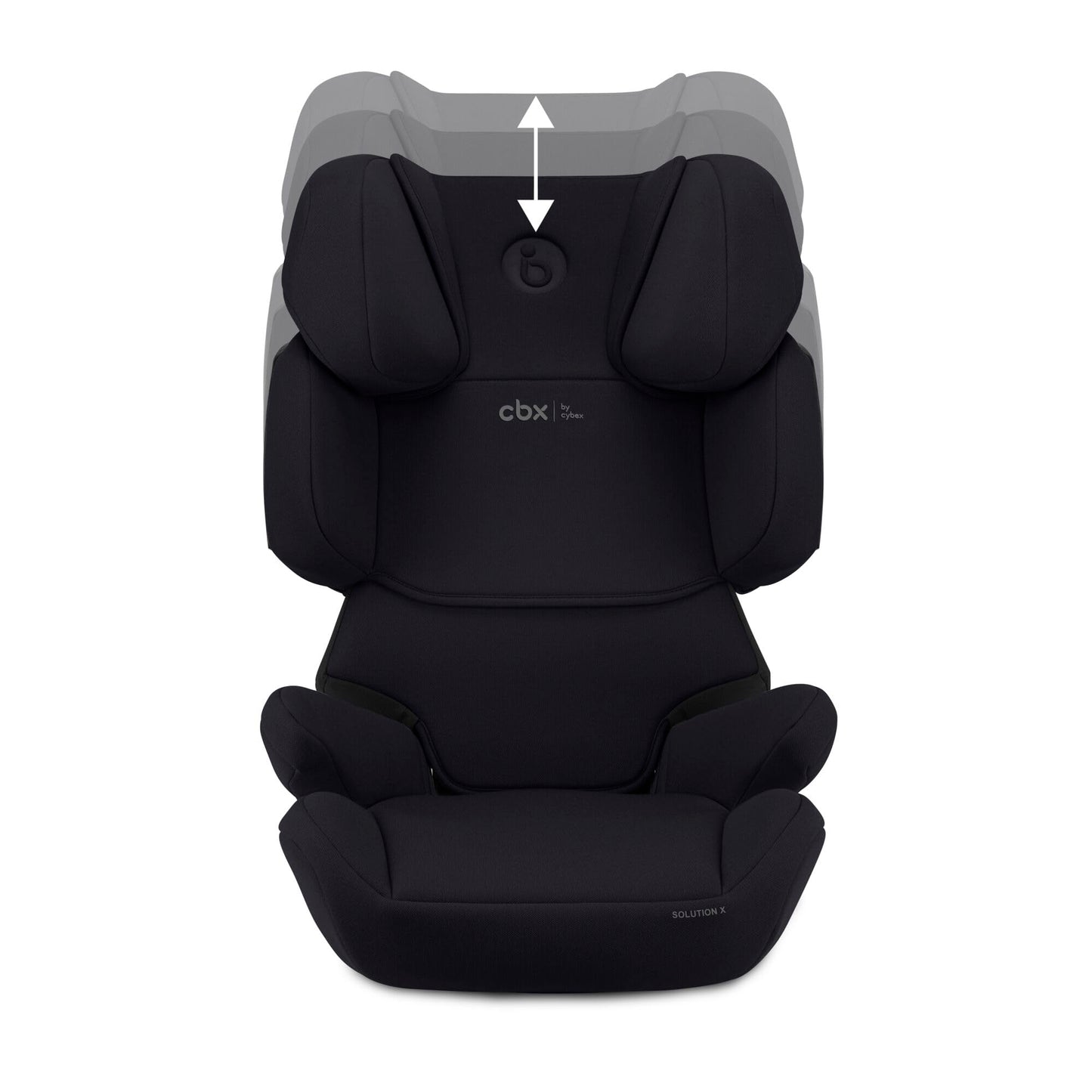 CBX by CYBEX Siège-Auto pour Enfants Solution X i-Fix, pour les voitures avec et sans ISOFIX, De 3 à 12 ans env. (100 - 150 cm), de 15 à 50 kg env., Pure Black