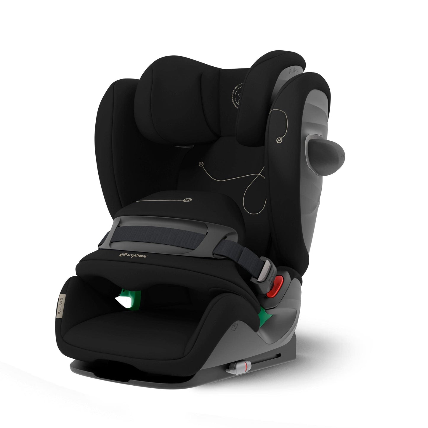 CYBEX Gold Siège Auto Pallas G i-Size, 76 - 150 cm, De 15 Mois à 12 ans Environ (9 à 50 Kg Environ), Moon Black