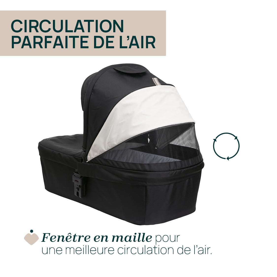 Chicco Trio Seety, Trio 3en1 avec Poussette, Nacelle et Siège Auto pour Bébé 40-80 cm, Comprenant la Poussette Seety avec Châssis Ultraléger, Système Modulaire Léger et Compact, 0 Mois - 4 Ans