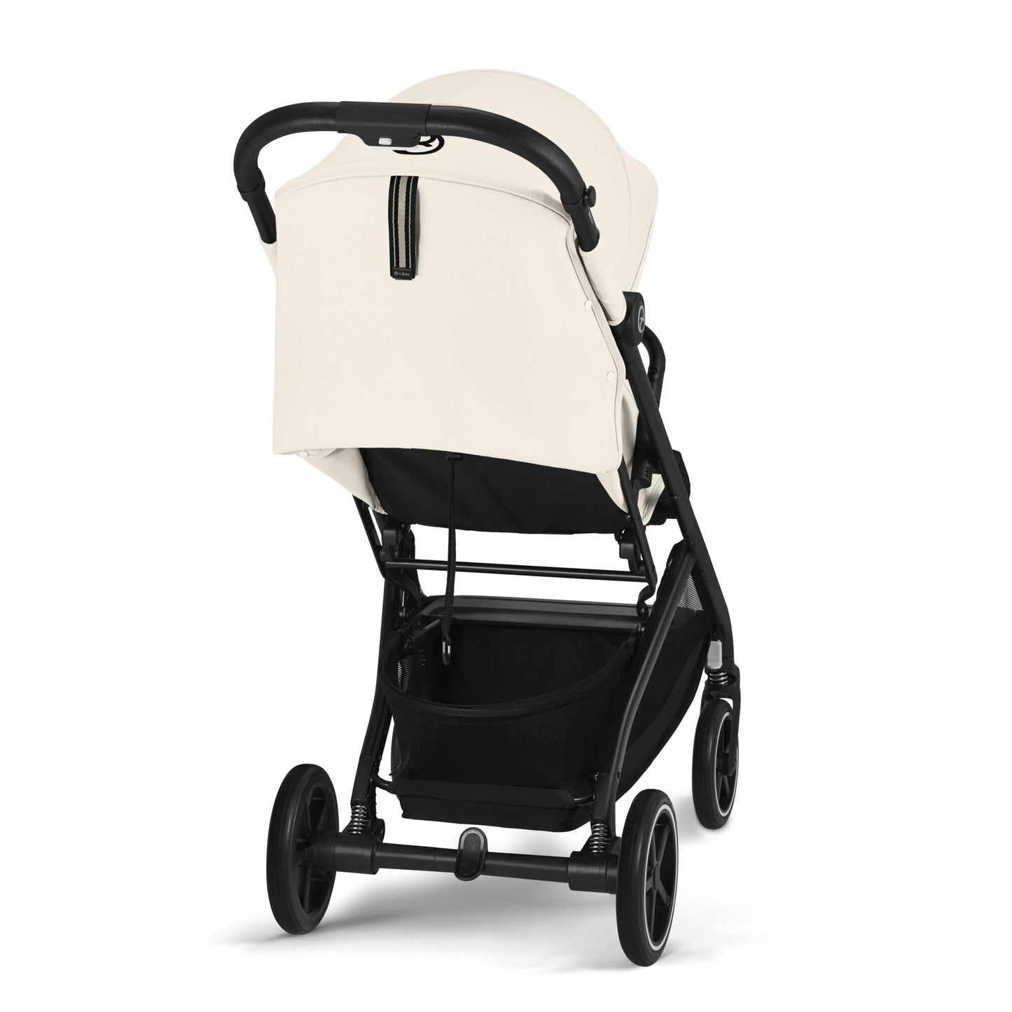 Cybex Beezy BLK B/Canvas White-light beige PU1