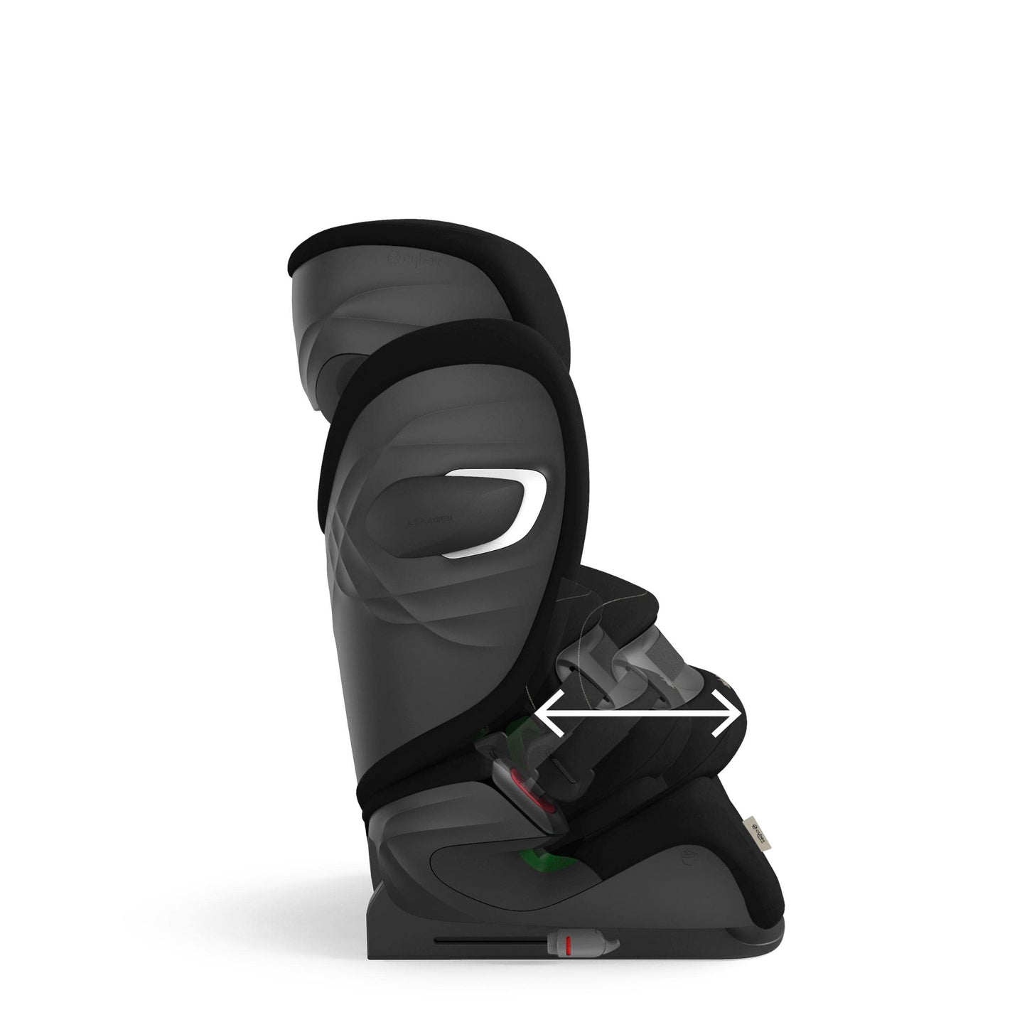 CYBEX Gold Siège Auto Pallas G i-Size, 76 - 150 cm, De 15 Mois à 12 ans Environ (9 à 50 Kg Environ), Moon Black