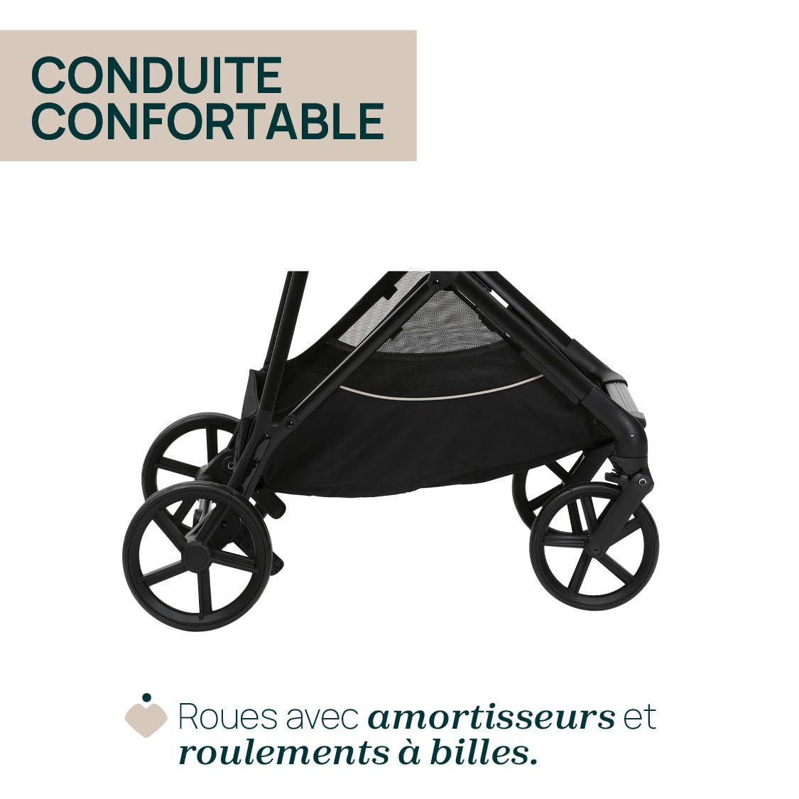 Chicco Trio Seety, Trio 3en1 avec Poussette, Nacelle et Siège Auto pour Bébé 40-80 cm, Comprenant la Poussette Seety avec Châssis Ultraléger, Système Modulaire Léger et Compact, 0 Mois - 4 Ans