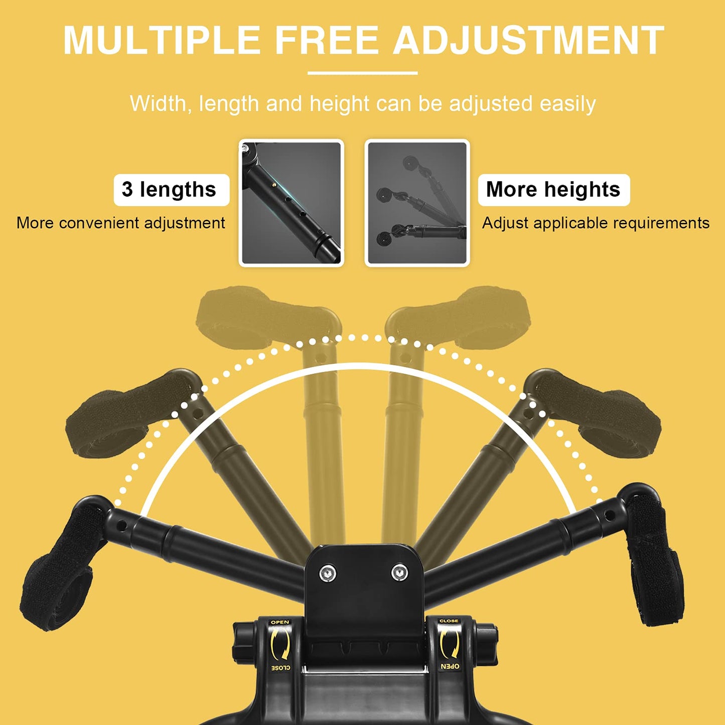 Planches À Roulettes Pour Bébé, Vihir Planche De Poussette À Suspension Intégrale, Adaptée À Différents Styles De Poussettes, Adaptée Aux Enfants De 2 À 5 Ans, Avec Une Charge Maximale De 25 kg
