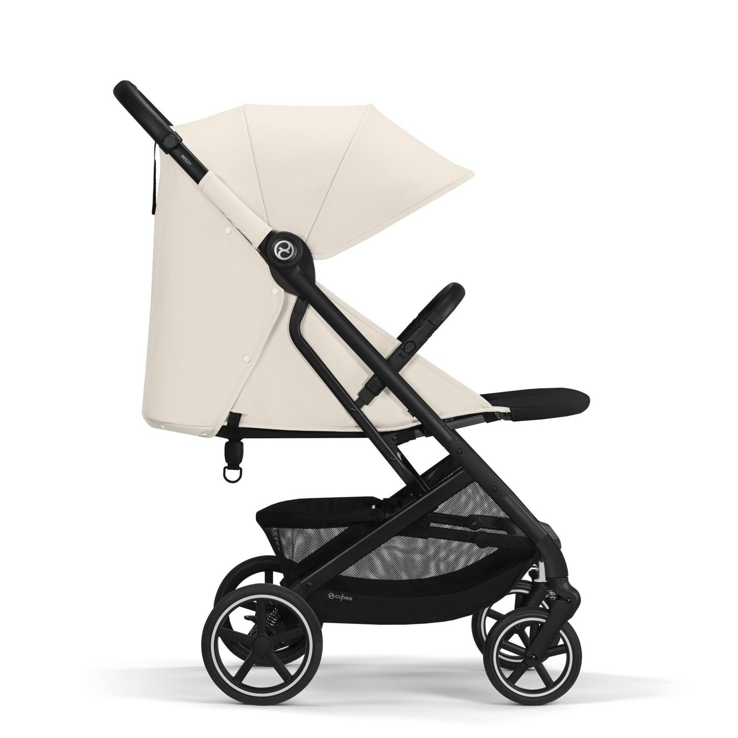 Cybex Beezy BLK B/Canvas White-light beige PU1