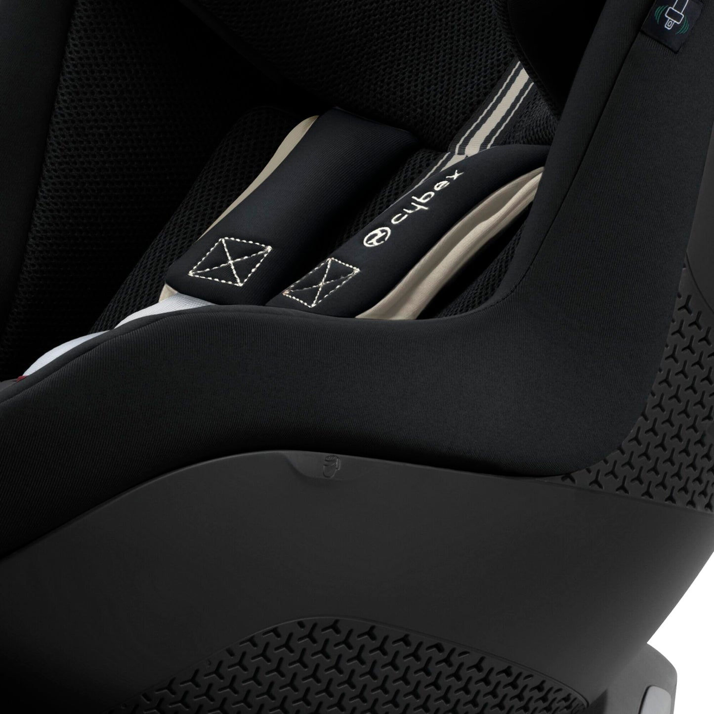 CYBEX Gold Siège-Auto Sirona G i-Size Plus, Sans Base, De 3 mois à 4 ans environ (dès la naissance avec le Réducteur), Max. 19 kg, 61-105 cm (dès 40 cm avec le Réducteur), Moon Black