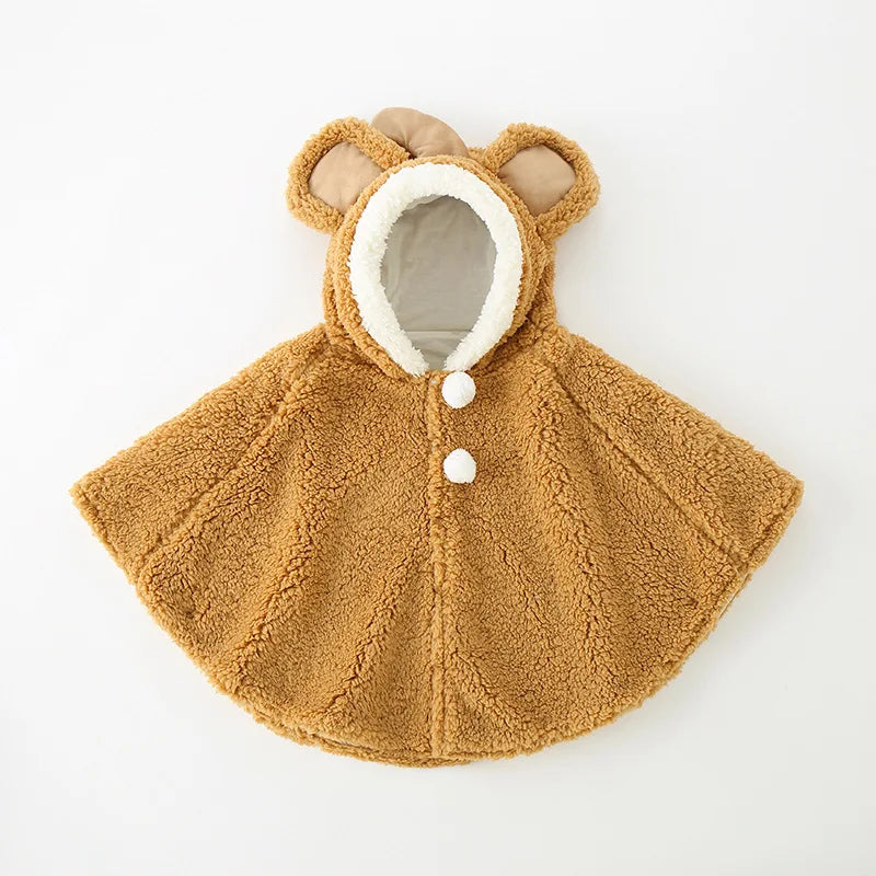 Cape manteau bébé 0-3 ans - Poncho – Douceur et chaleur pour ton bout de chou