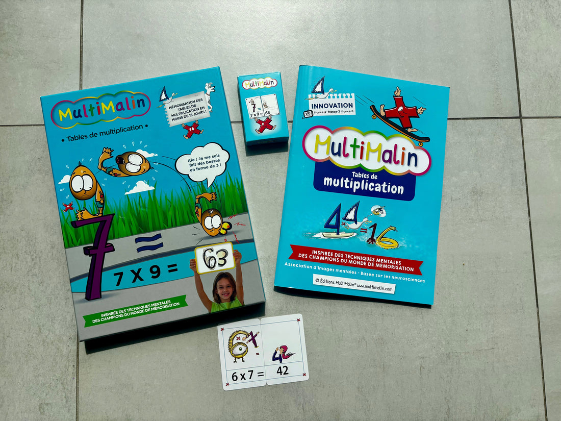 MultiMalin : la méthode qui aide enfin les enfants à retenir leurs tables de multiplication
