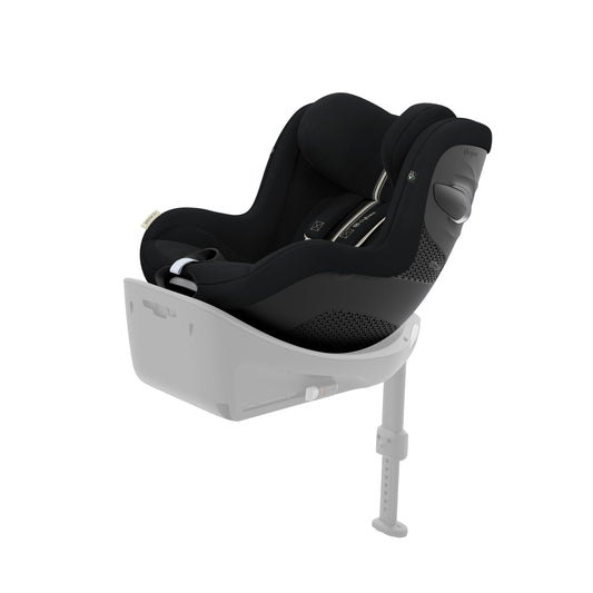 CYBEX Gold Siège-Auto Sirona G i-Size Plus, Sans Base, De 3 mois à 4 ans environ (dès la naissance avec le Réducteur), Max. 19 kg, 61-105 cm (dès 40 cm avec le Réducteur), Moon Black