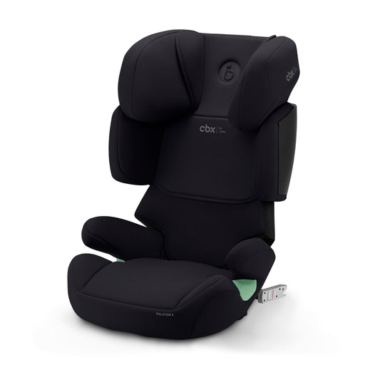 CBX by CYBEX Siège-Auto pour Enfants Solution X i-Fix, pour les voitures avec et sans ISOFIX, De 3 à 12 ans env. (100 - 150 cm), de 15 à 50 kg env., Pure Black